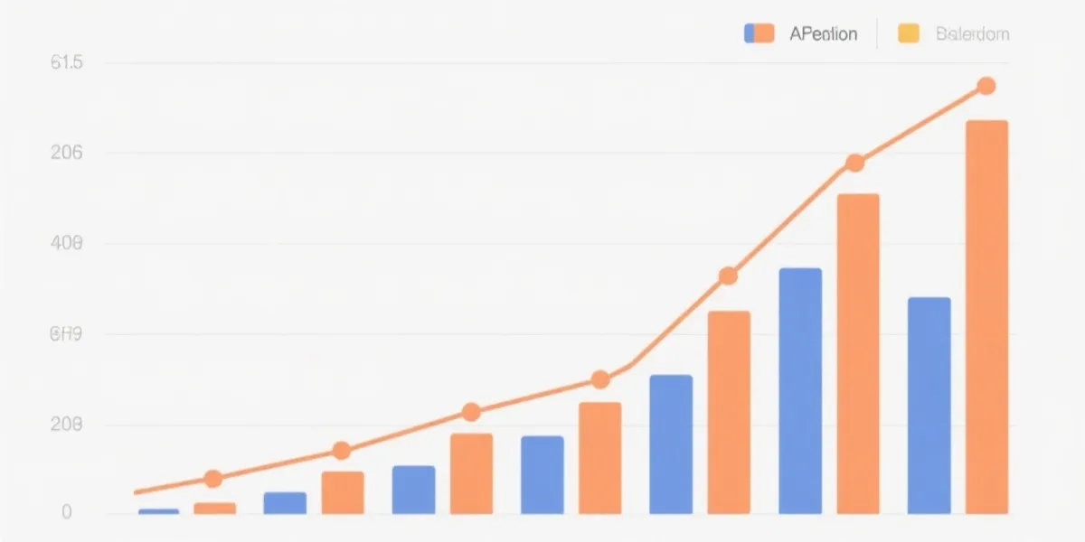 数据走势图示意图